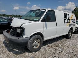 Salvage trucks for sale at Cahokia Heights, IL auction: 2013 Chevrolet Express G2500