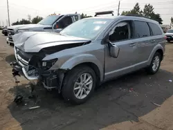 Salvage cars for sale at Denver, CO auction: 2019 Dodge Journey SE