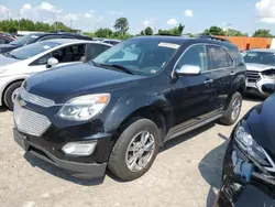 Salvage cars for sale at Sikeston, MO auction: 2017 Chevrolet Equinox LT