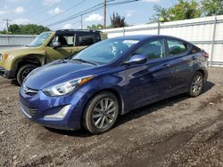 Salvage cars for sale at New Britain, CT auction: 2014 Hyundai Elantra SE