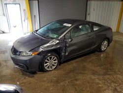 Honda salvage cars for sale: 2012 Honda Civic EX