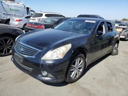 Salvage cars for sale at auction: 2010 Infiniti G37