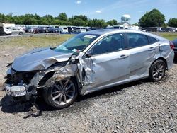 Salvage cars for sale at Hillsborough, NJ auction: 2020 Honda Civic EXL