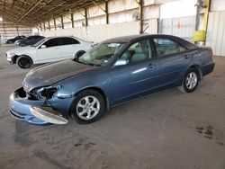 Toyota Camry salvage cars for sale: 2003 Toyota Camry LE