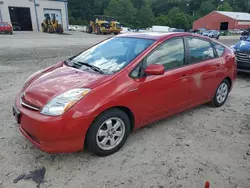 Salvage cars for sale from Copart Mendon, MA: 2007 Toyota Prius