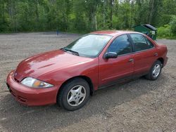 Salvage cars for sale from Copart Ontario Auction, ON: 2001 Chevrolet Cavalier Base