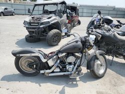 Salvage motorcycles for sale at Kansas City, KS auction: 2000 Harley-Davidson Flstf