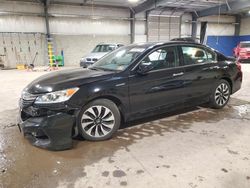 Honda salvage cars for sale: 2017 Honda Accord Hybrid