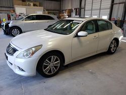 Salvage cars for sale at Sikeston, MO auction: 2013 Infiniti G37