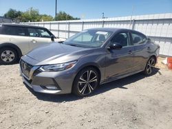 Salvage cars for sale at Sacramento, CA auction: 2021 Nissan Sentra SR