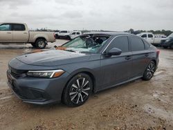 Salvage cars for sale at Houston, TX auction: 2024 Honda Civic EX