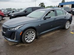 Salvage cars for sale at Woodhaven, MI auction: 2021 Cadillac CT5 Luxury