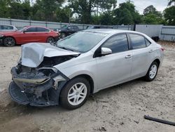 Salvage cars for sale at Hampton, VA auction: 2016 Toyota Corolla L