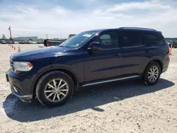 2017 Dodge Durango SXT en venta en New Braunfels, TX