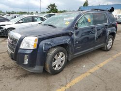 Salvage cars for sale at Woodhaven, MI auction: 2015 GMC Terrain SLT