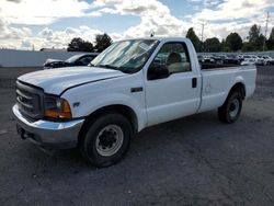 Salvage cars for sale at Portland, OR auction: 2001 Ford F250 Super Duty