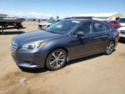 Carros con título limpio a la venta en subasta: 2017 Subaru Legacy 3.6R Limited