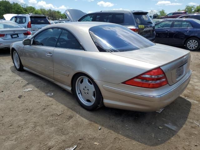 2001 Mercedes-Benz CL 55 AMG