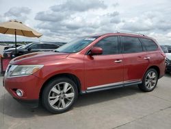 2013 Nissan Pathfinder S en venta en Grand Prairie, TX