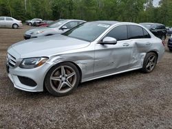 Mercedes-Benz salvage cars for sale: 2017 Mercedes-Benz C 300 4matic