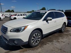 Subaru salvage cars for sale: 2016 Subaru Outback 2.5I Limited