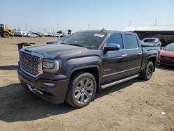 GMC Vehiculos salvage en venta: 2016 GMC Sierra K1500 Denali