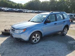 Salvage cars for sale at North Billerica, MA auction: 2011 Subaru Forester 2.5X