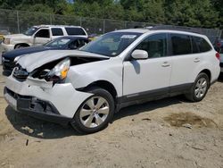 Salvage cars for sale at Waldorf, MD auction: 2012 Subaru Outback 3.6R Limited