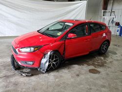 Salvage cars for sale at North Billerica, MA auction: 2017 Ford Focus SEL