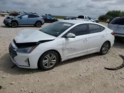 Salvage cars for sale at Taylor, TX auction: 2020 Hyundai Elantra SEL