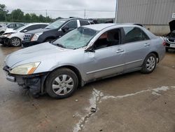 Honda Accord lx salvage cars for sale: 2005 Honda Accord LX