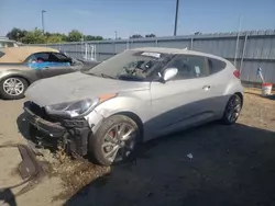 Hyundai salvage cars for sale: 2017 Hyundai Veloster