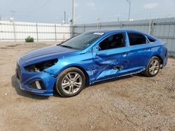 Salvage cars for sale at Greenwood, NE auction: 2019 Hyundai Sonata Limited