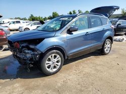 Salvage cars for sale at Bridgeton, MO auction: 2018 Ford Escape SEL