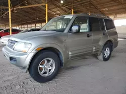 Mitsubishi salvage cars for sale: 2002 Mitsubishi Montero XLS