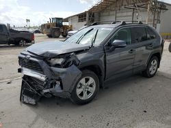 Salvage cars for sale at Corpus Christi, TX auction: 2021 Toyota Rav4 XLE