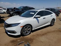 Honda Civic Touring Vehiculos salvage en venta: 2019 Honda Civic Touring