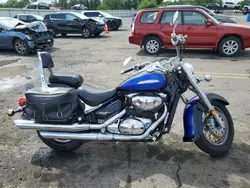 Salvage motorcycles for sale at Pennsburg, PA auction: 2002 Suzuki VL800