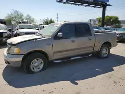 Salvage cars for sale from Copart Chicago: 2001 Ford F150 Supercrew