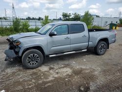 Salvage cars for sale at London, ON auction: 2021 Toyota Tacoma Double Cab