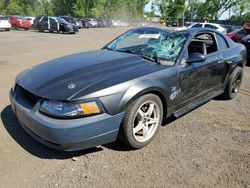 Ford salvage cars for sale: 2002 Ford Mustang GT