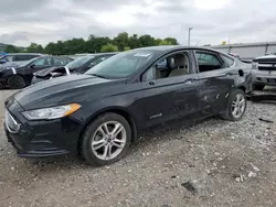 Ford salvage cars for sale: 2018 Ford Fusion S Hybrid