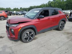 Salvage cars for sale from Copart Ellwood City, PA: 2021 Chevrolet Trailblazer RS