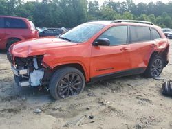 Jeep salvage cars for sale: 2021 Jeep Cherokee Latitude LUX