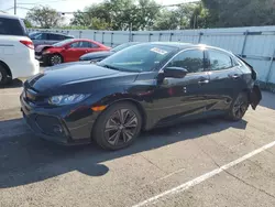 Honda salvage cars for sale: 2018 Honda Civic EX