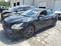 Salvage cars for sale at Savannah, GA auction: 2014 Nissan Maxima S