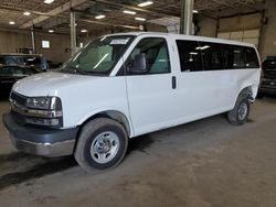 Salvage cars for sale from Copart Blaine, MN: 2014 Chevrolet Express G3500 LT