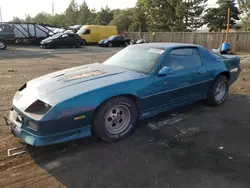 Salvage cars for sale at Denver, CO auction: 1986 Chevrolet Camaro