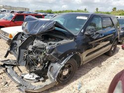 Salvage cars for sale at Mercedes, TX auction: 2019 Ford Explorer Police Interceptor