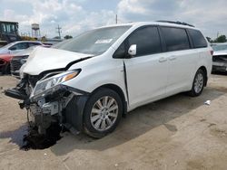 Toyota salvage cars for sale: 2017 Toyota Sienna XLE